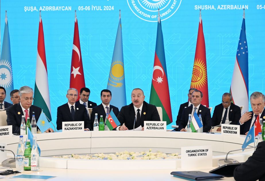 President Ilham Aliyev: Azerbaijan provides important transit services for Turkic states