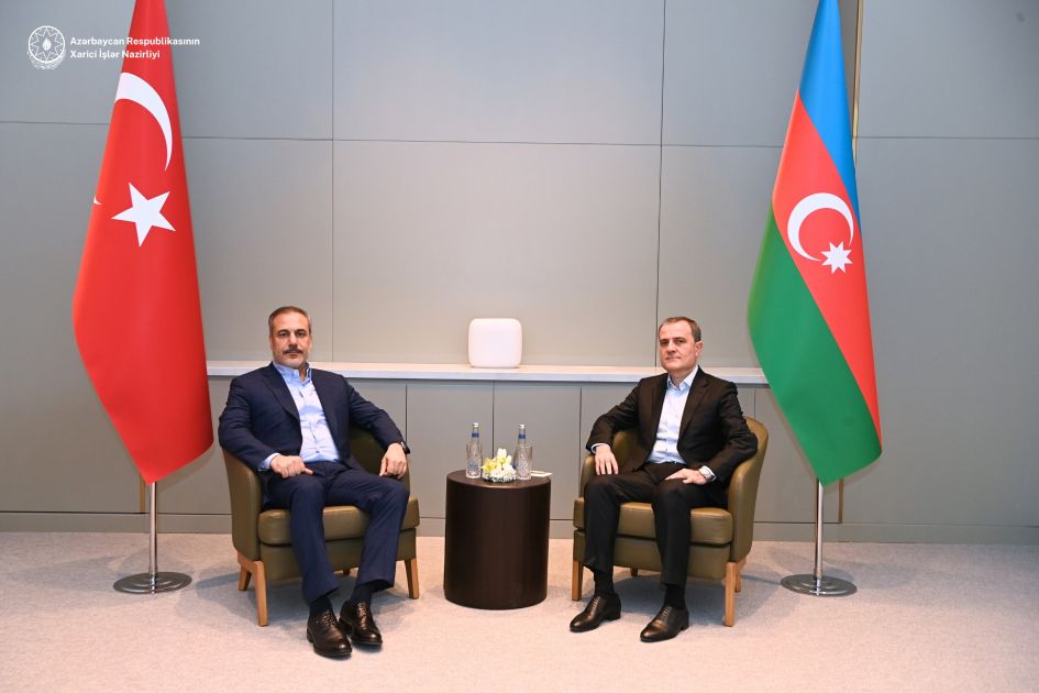 Azerbaijani FM discusses regional, international security with Turkish counterpart
