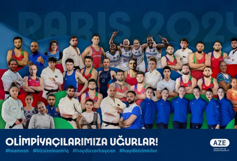 Ministry of Youth and Sports shares official poster highlighting Azerbaijani Olympic team