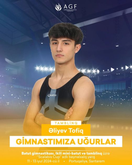 Azerbaijani gymnasts to participate in int'l tournament [PHOTOS]