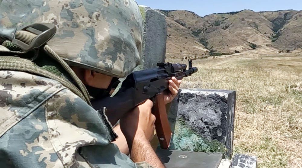 Cadets accomplish practical shooting exercises [VIDEO]