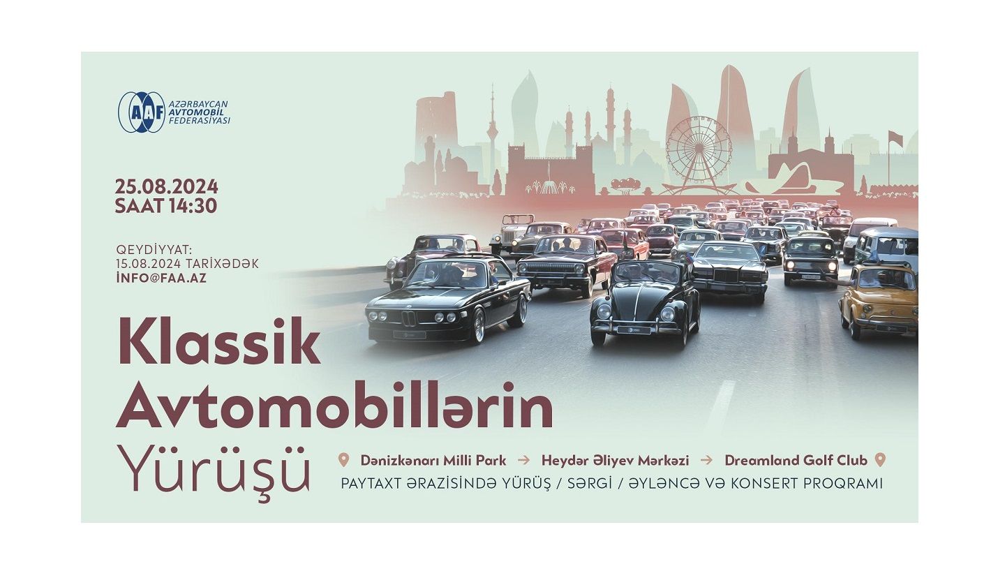 Registration opens for classic car parade in Baku