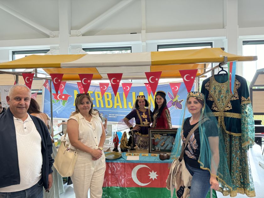 Azerbaijani stand set up at Cultural Diversity event in Netherlands [PHOTOS]