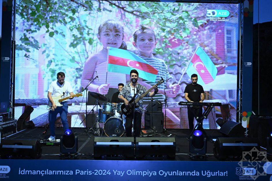 Azerbaijan holds departure ceremony for Olympic team [PHOTOS]