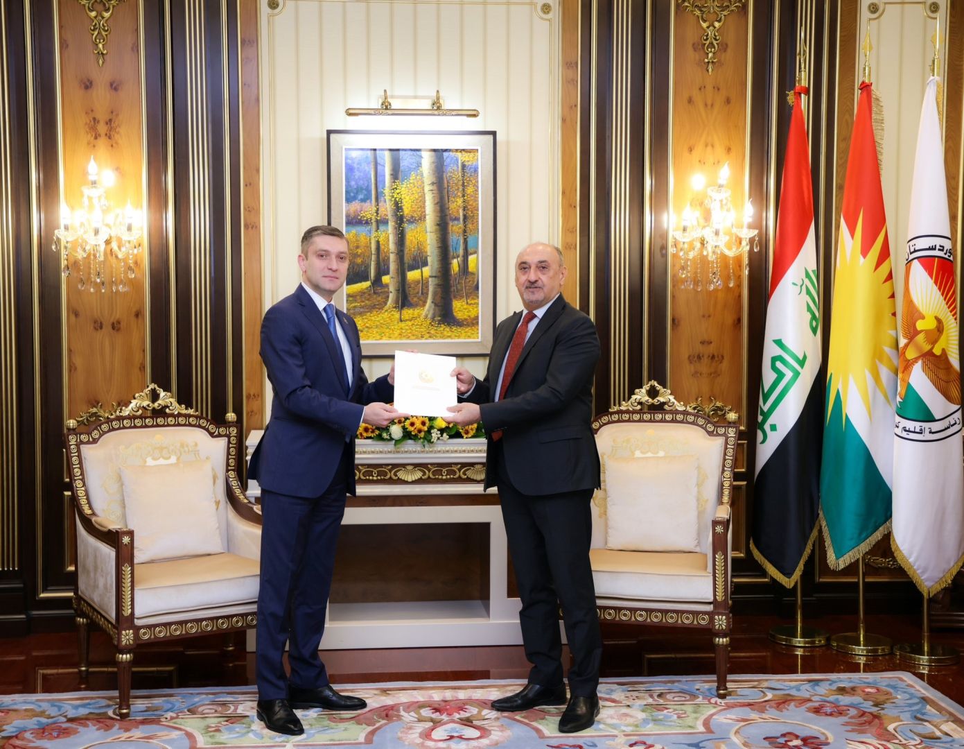 Azerbaijan invites Iraqi Kurdistan Region officials to COP29 [PHOTO]
