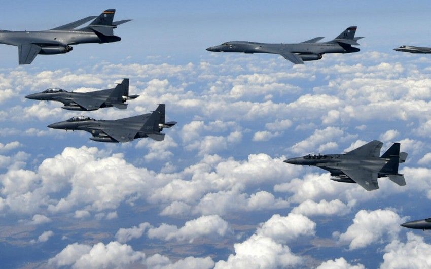 United States and South Korea begin exercises using F-18, F-35 aircraft