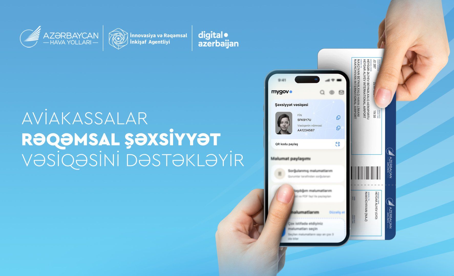 AZAL introduces Digital ID Cards for ticket purchases to Nakhchivan