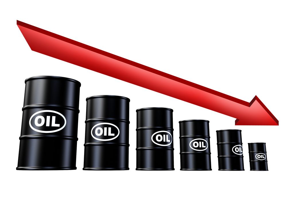 "Azeri Light" oil price drops