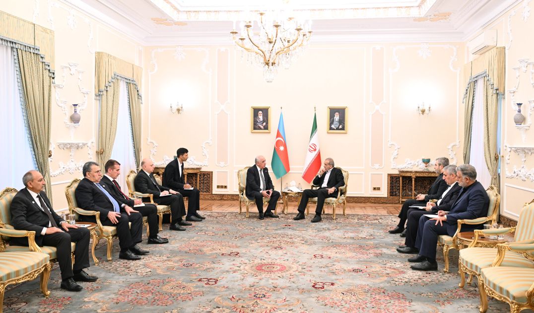 Azerbaijan's PM Ali Asadov met with Iranian President Massoud Pezeshkian in Tehran [PHOTOS]