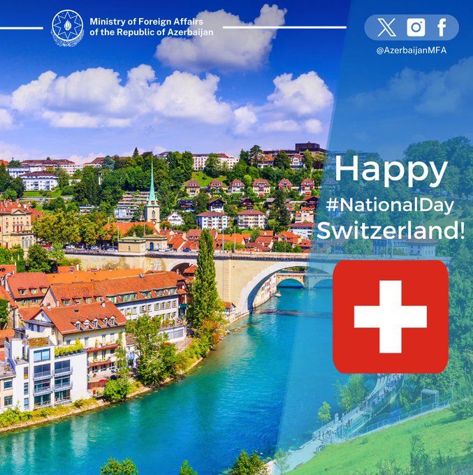 Azerbaijan MFA congratulates Switzerland