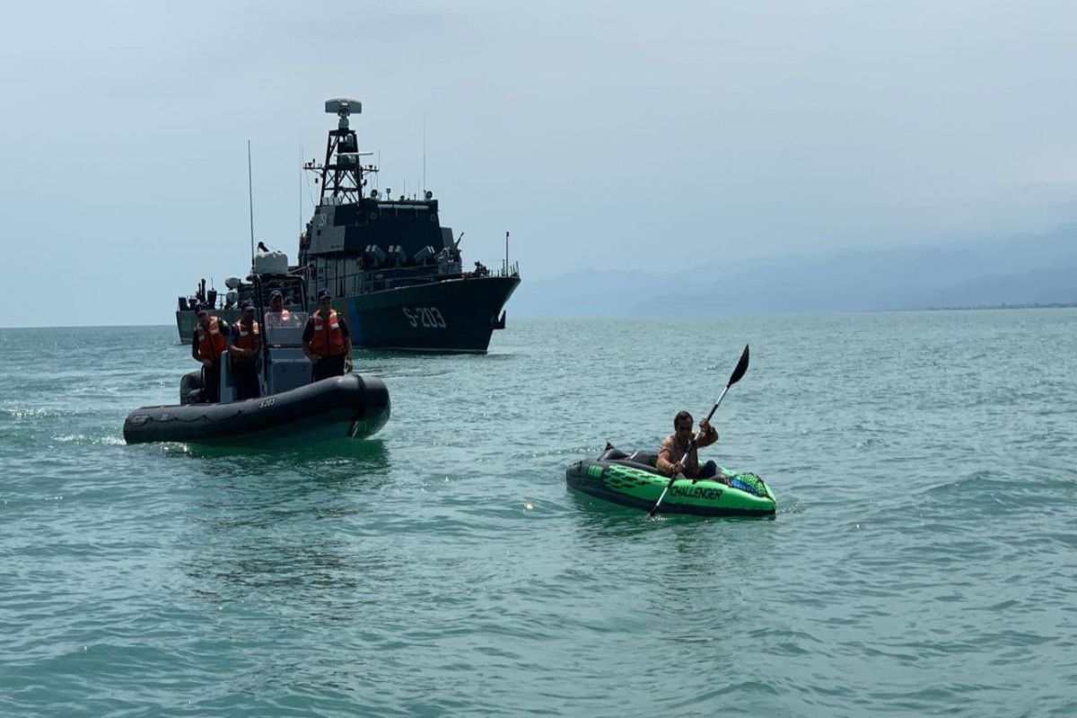 Azerbaijan catches Iraqi citizen red-handed attempting to cross border by sea