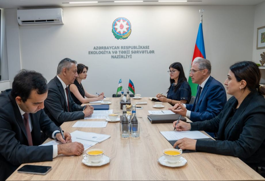 Uzbek Ambassador and Azerbaijani Minister discuss COP29 preparations