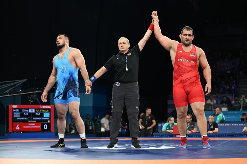 Greco-Roman wrestler reaches semi-finals of Paris 2024