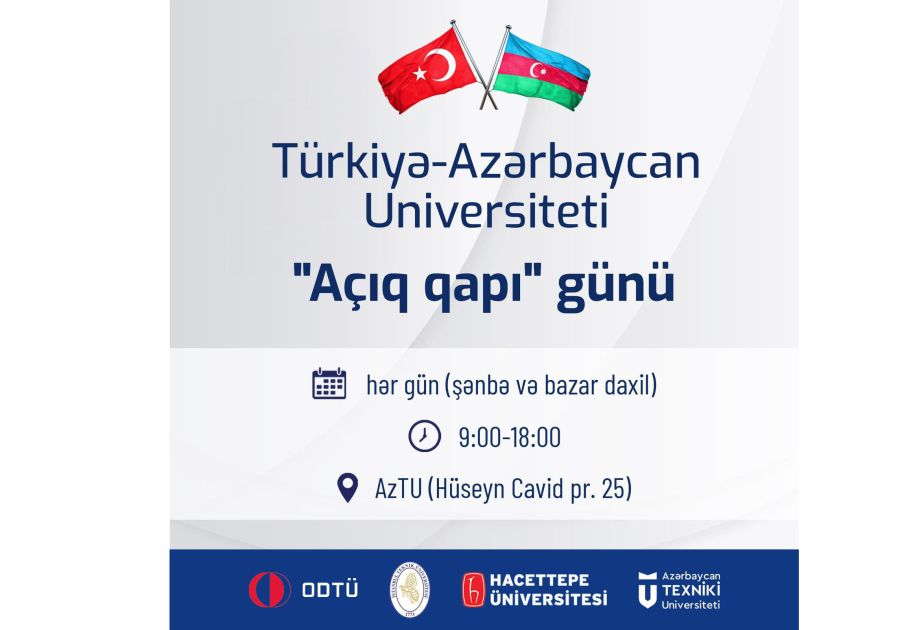 Turkiye-Azerbaijan University hosts "Open Door" day