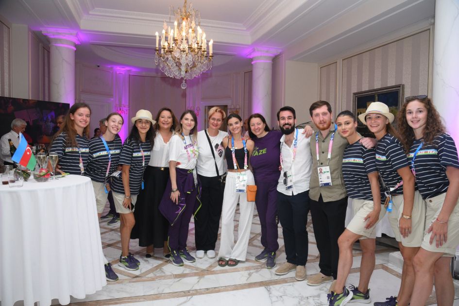 Azerbaijan Olympic House in Paris holds meeting with athletes-winners [PHOTOS]