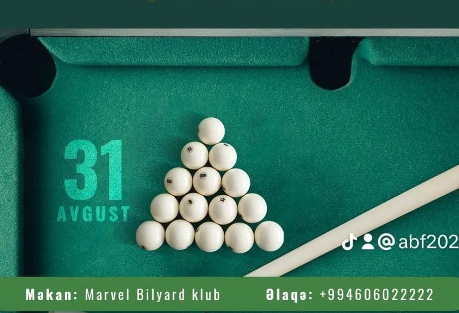 Nakhchivan to host Open Pool Championship