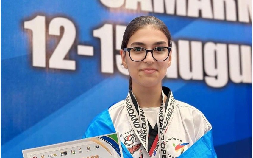 National taekwondo fighters claim four medals in Uzbekistan [PHOTOS]