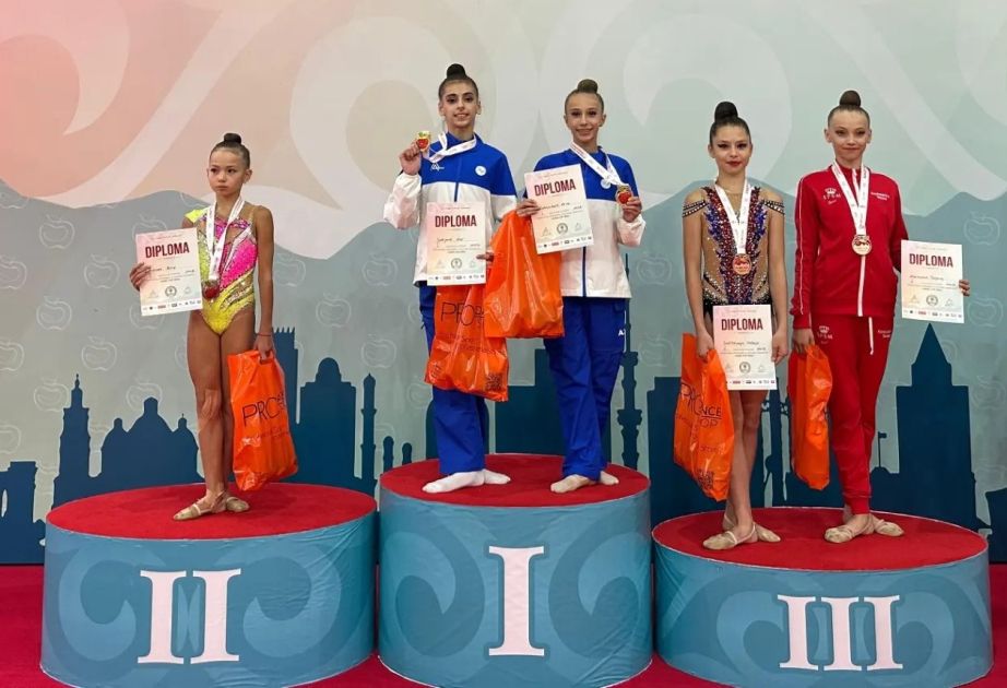 Artistic gymnasts claim three gold medals at Alma Cup