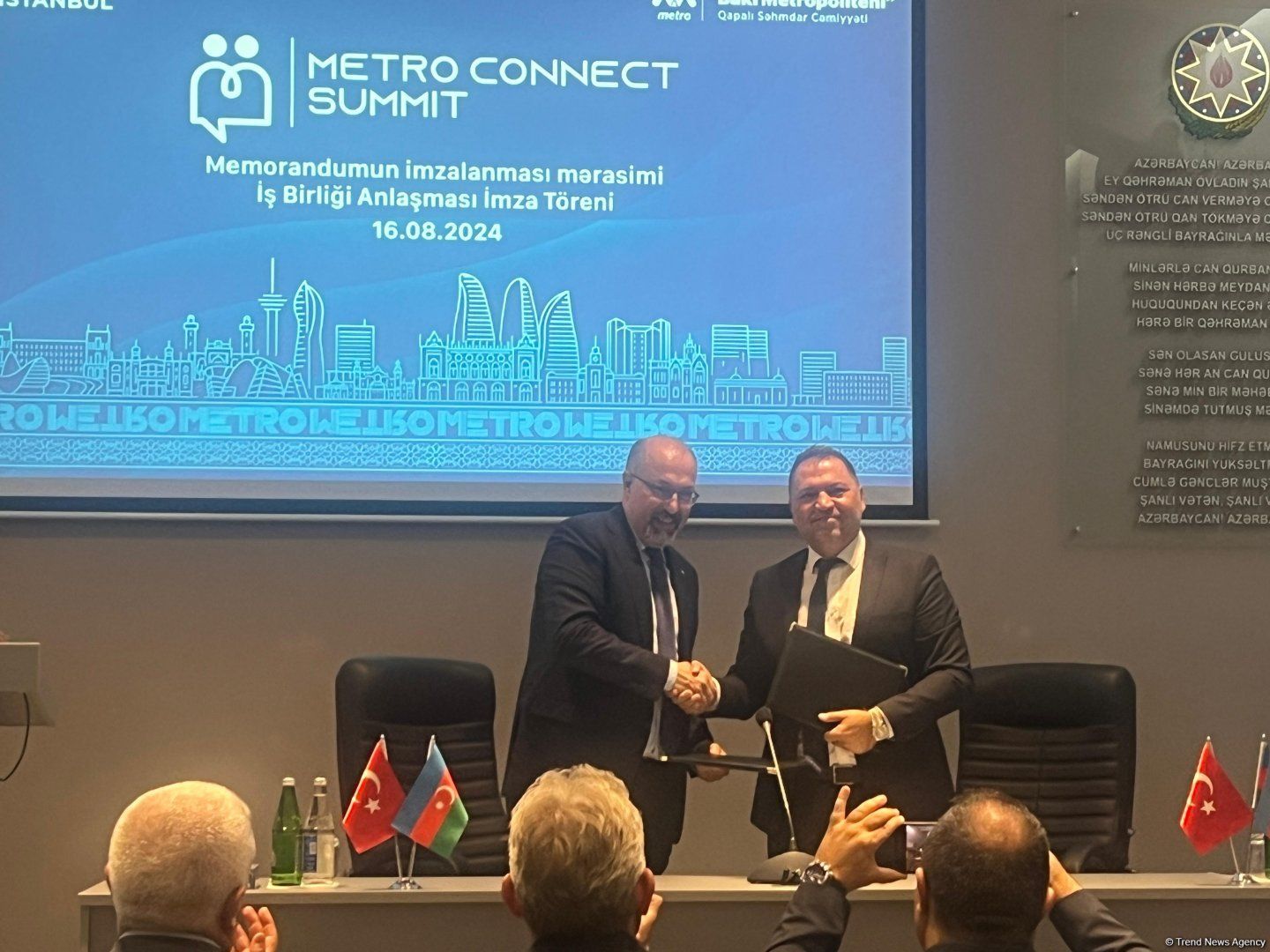 Baku and Istanbul metro systems announce Global Conference for 2025