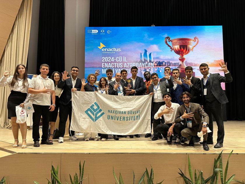 Enactus team from Nakhchivan State University become national champion for 5th time