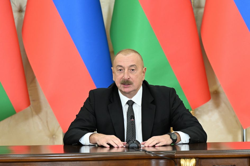 President of Azerbaijan: North-South project is of exceptional importance for interstate relations between Baku and Moscow