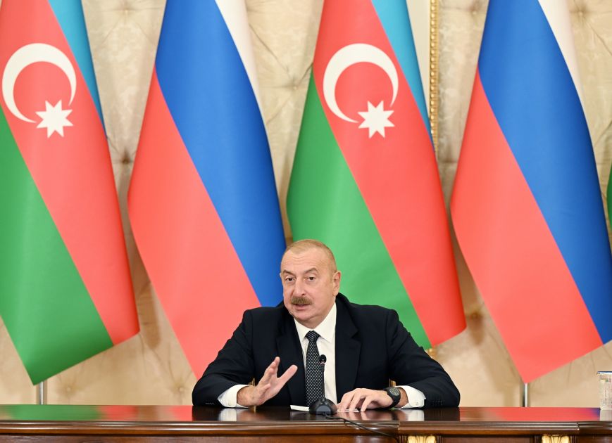 President Ilham Aliyev: Azerbaijan has always paid special attention to humanitarian cooperation with Russia