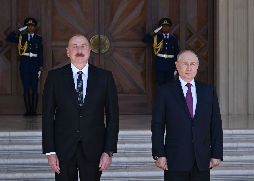 Official welcome ceremony held for President of Russia Vladimir Putin [PHOTOS/VIDEO]