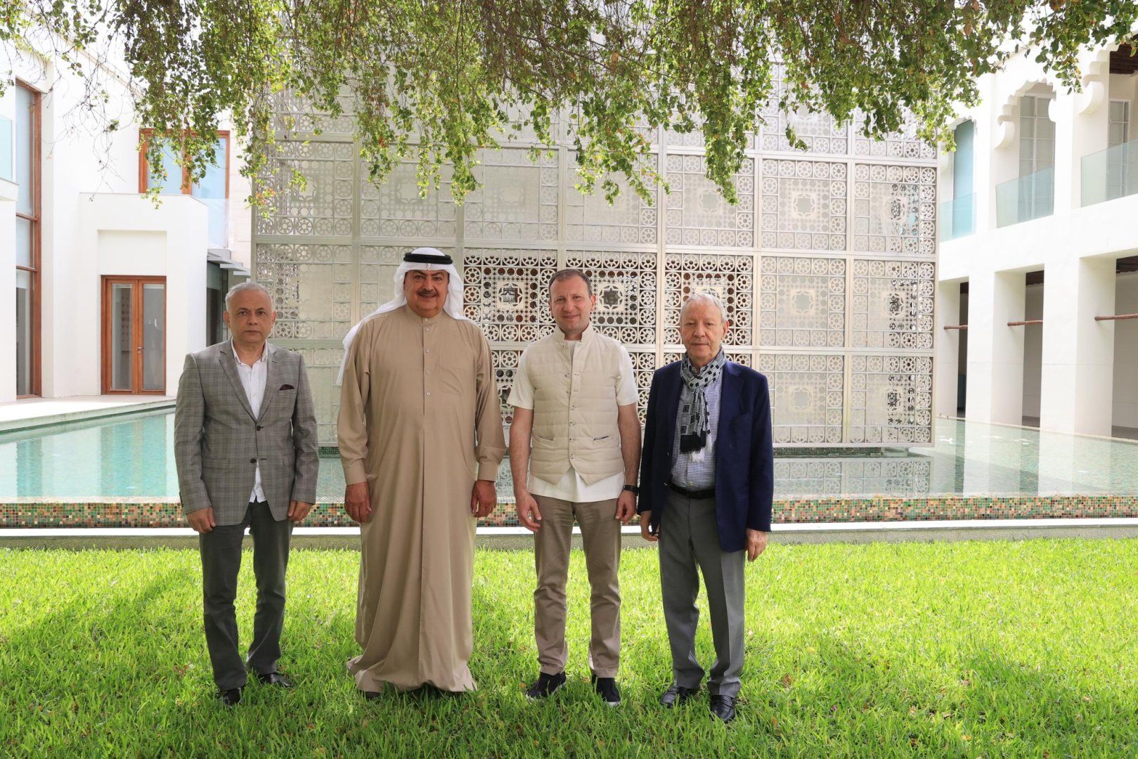 RAK Art Foundation collaborates with QGallery to showcase Bahraini Art in Baku [PHOTOS]