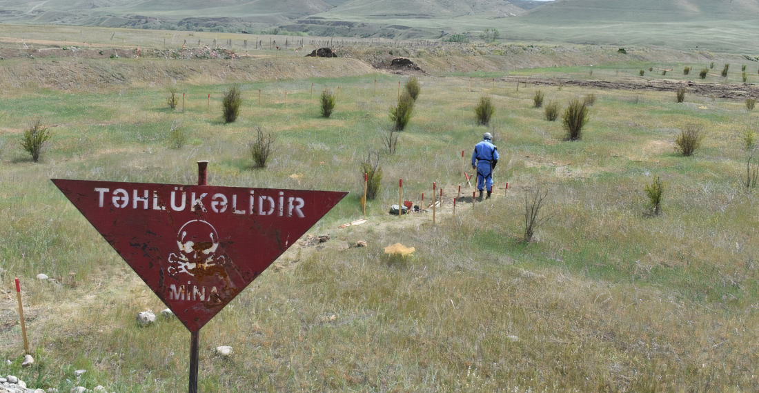 Massive amounts of mines discovered in four villages returned to Azerbaijan