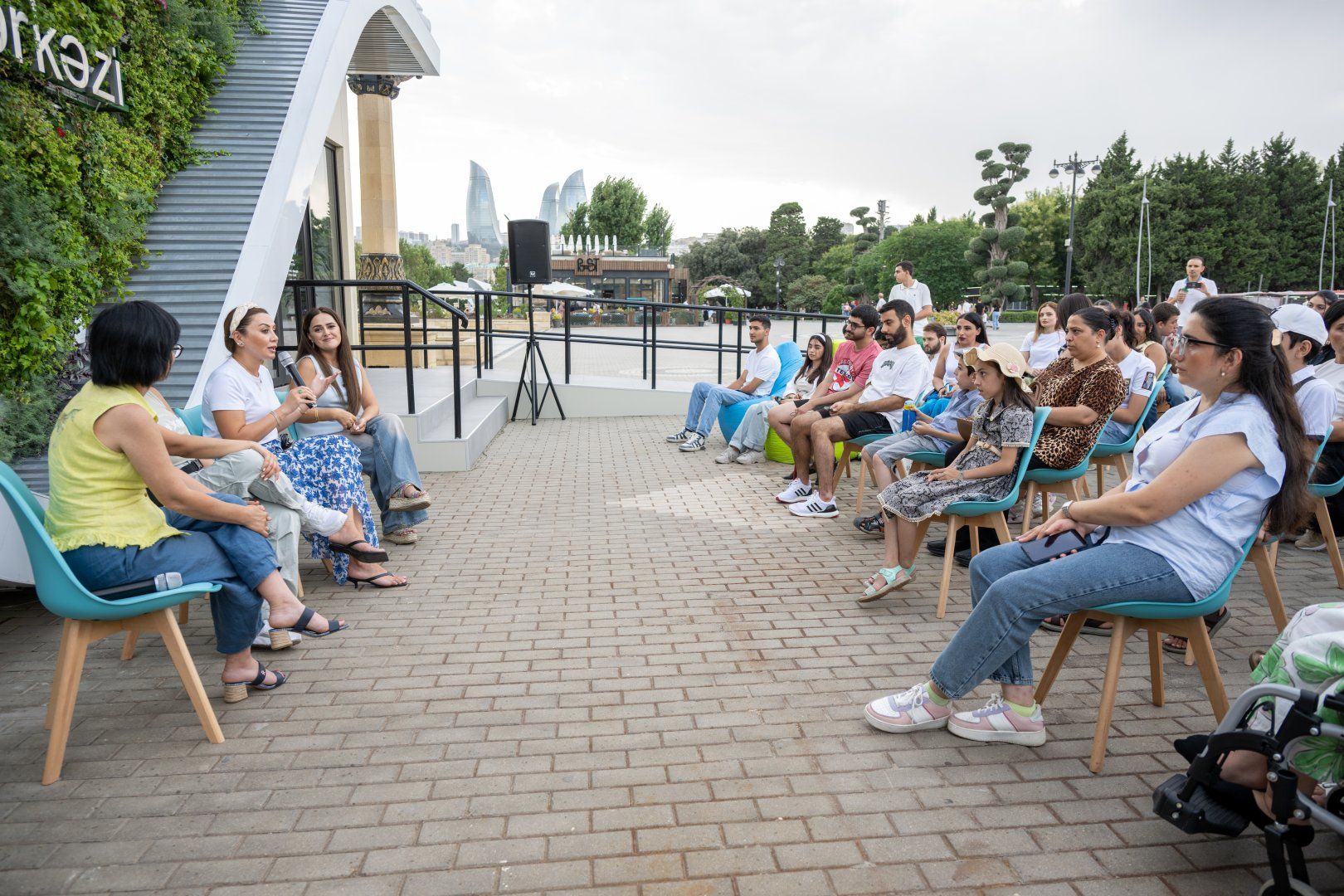 Interactive sessions at COP29 center highlight climate awareness and inclusivity