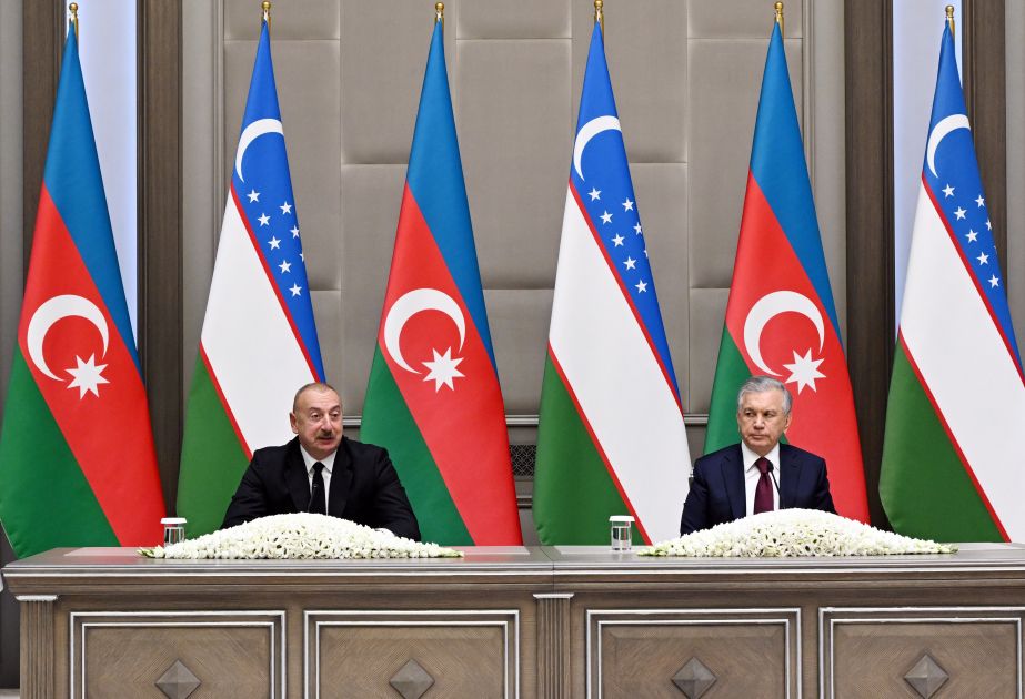 Azerbaijani President: Today, we have officially become allies with Uzbekistan