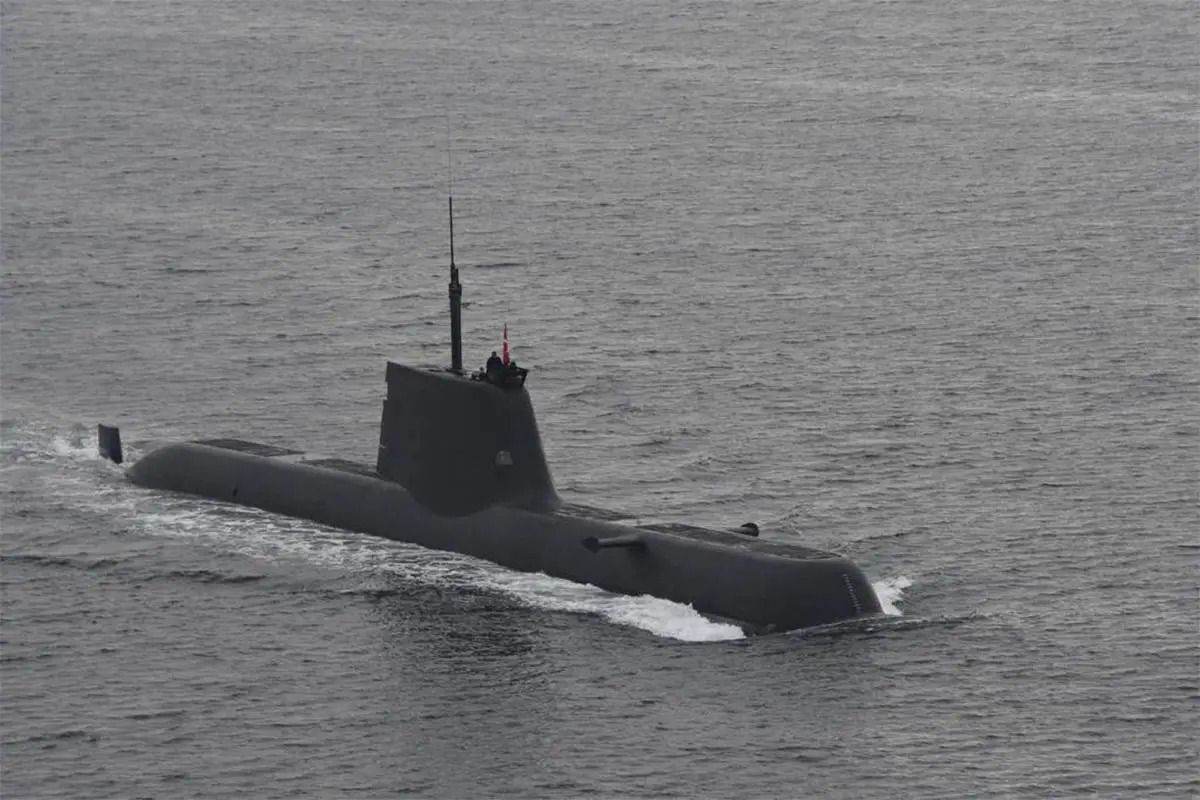 First Turkish submarine commissioned today