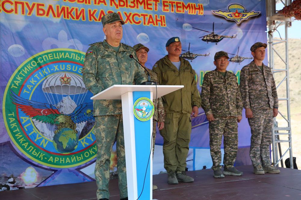 Chief of General Staff of Azerbaijan Army observes  tactical episode of Altyn Kyran- 2024 exercise [PHOTOS]