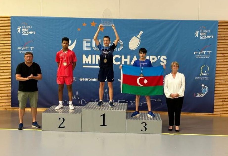 Table tennis players compete at Euro Mini Champ's