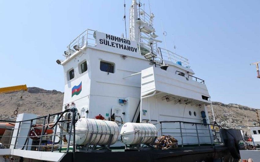 "Mammad Suleymanov" drilling vessel completes major overhaul at Bibiheybat Ship repair plant