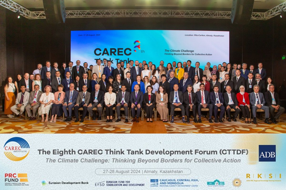 Head of TWRC leads climate resilience discussion at CAREC Forum