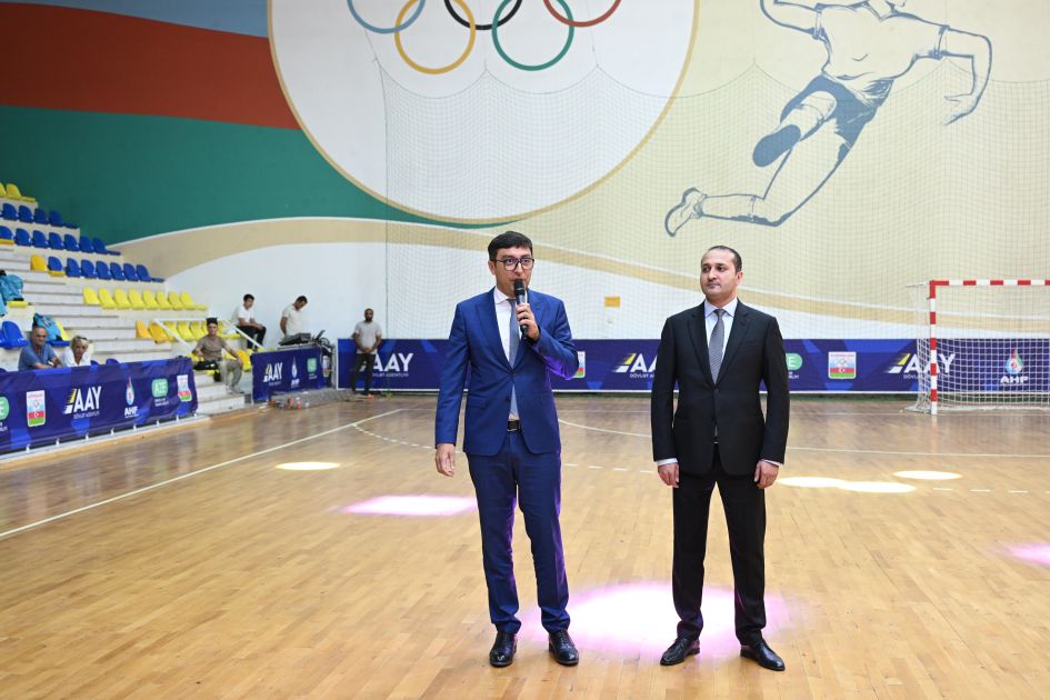 Int'l Handball Tournament kicks off in Baku [PHOTOS]