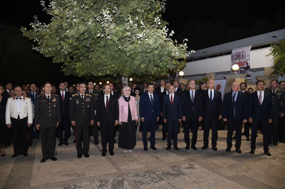 Turkiye's Victory Day and Armed Forces Day celebrated in Baku [PHOTOS]