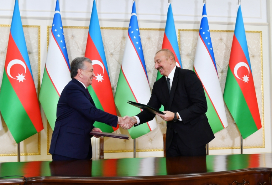 Ilham Aliyev: Azerbaijani-Uzbek relations steadily advancing and being enriched with new dimensions