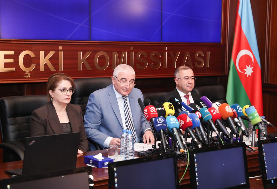 CEC announces preliminary results of parliamentary elections in Azerbaijan