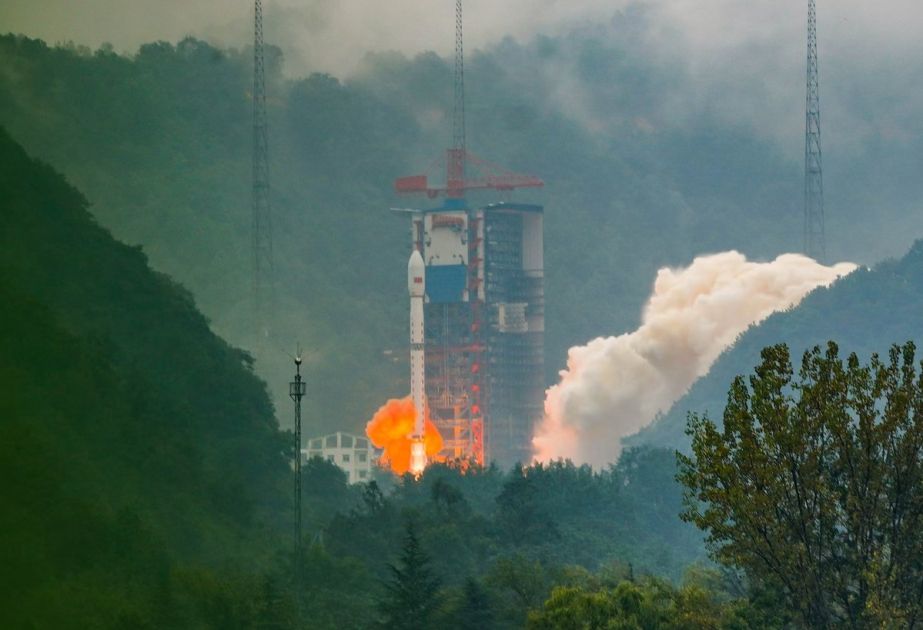 China launched another group of Earth remote sensing satellites into orbit