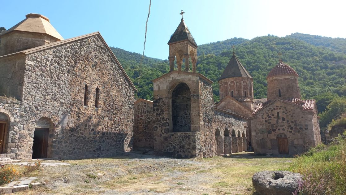 Khudavang Monastery complex subjected to Armenian vandalism during occupation [PHOTOS]