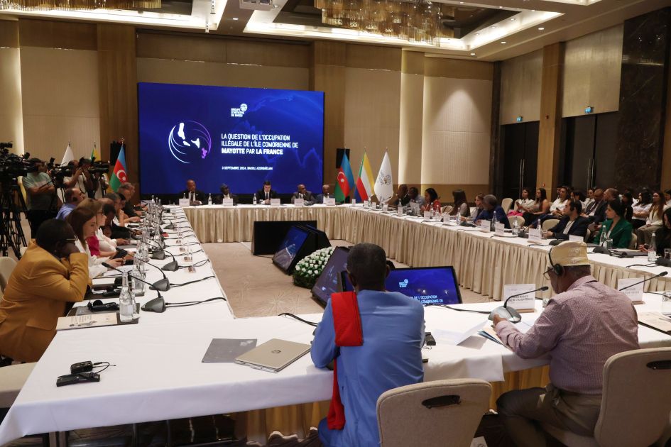 Final statement adopted at international conference dedicated to Mayotte Island held in Baku [PHOTOS]