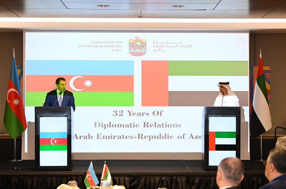 Azerbaijan, UAE celebrate 32nd anniversary of diplomatic relations [PHOTOS]