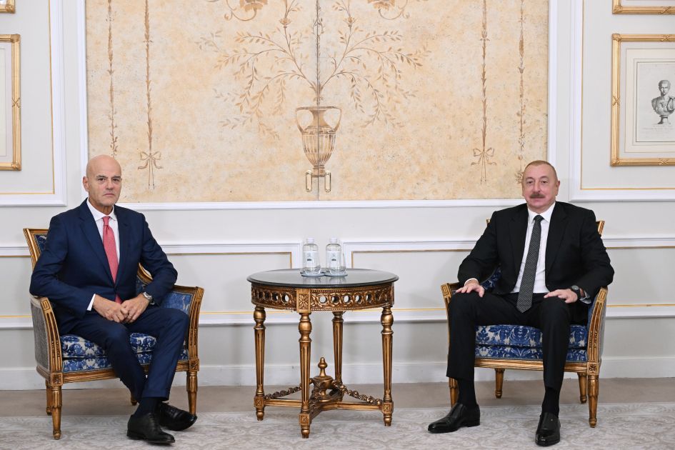 President Ilham Aliyev Meets with CEO of Italy’s Eni S.p.A [PHOTOS/VIDEO]