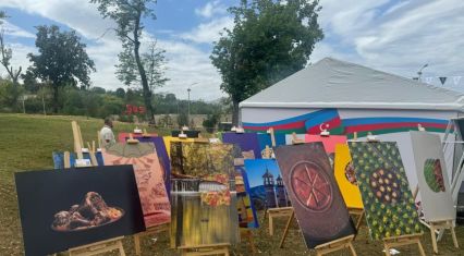 Heritage samples of national tourism brand lenses and "Art of decoration" exhibited in Shusha [PHOTOS]