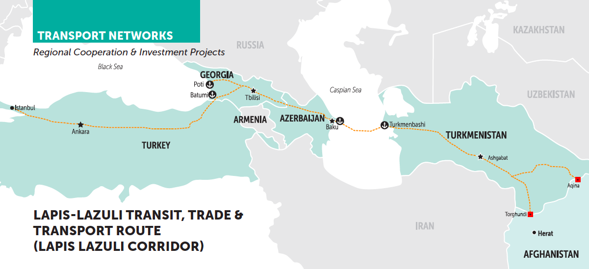 Azerbaijan's role in shaping Lapis Lazuli corridor: Reviving ancient trade links