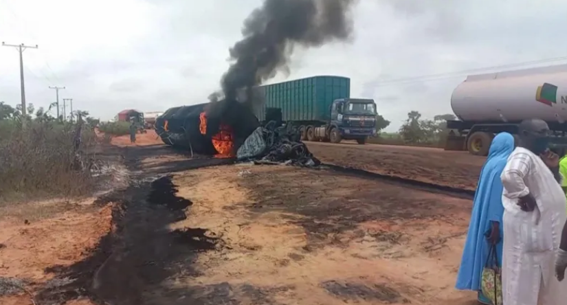 More than 50 killed in Nigeria fuel tanker crash