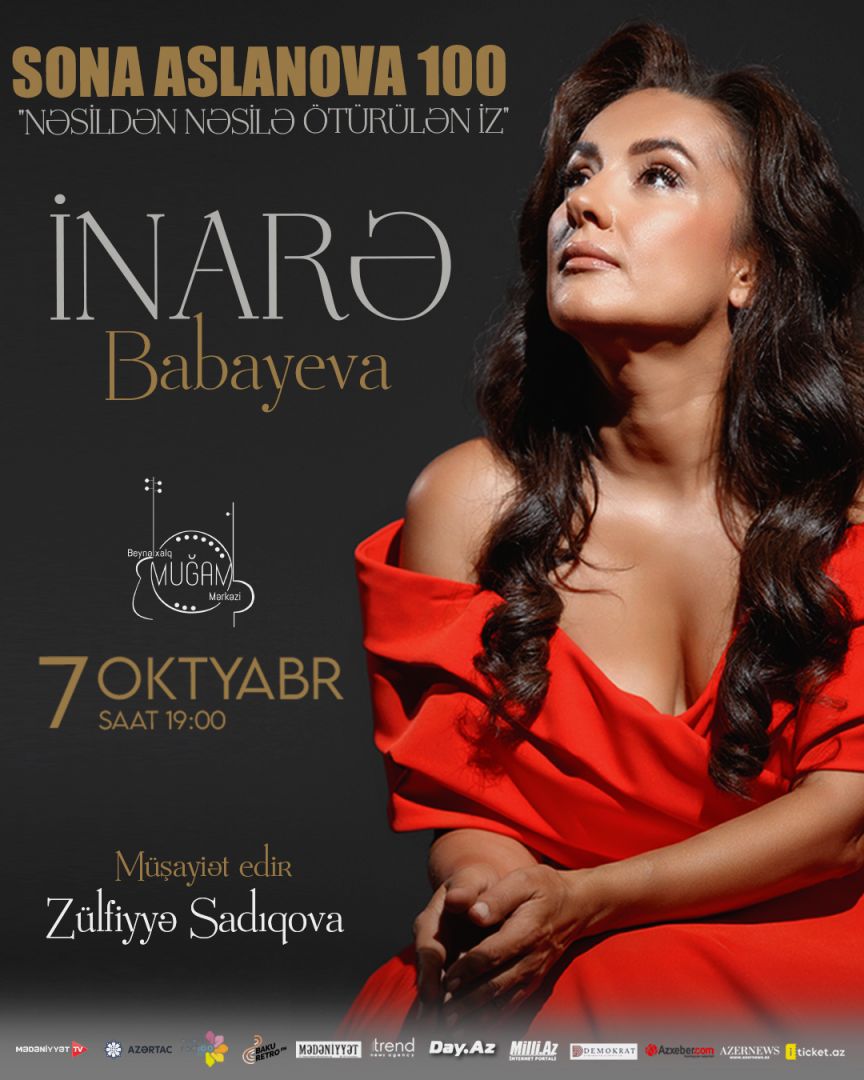 Honored Artist Inara Babayeva to give solo concert at Mugham Center