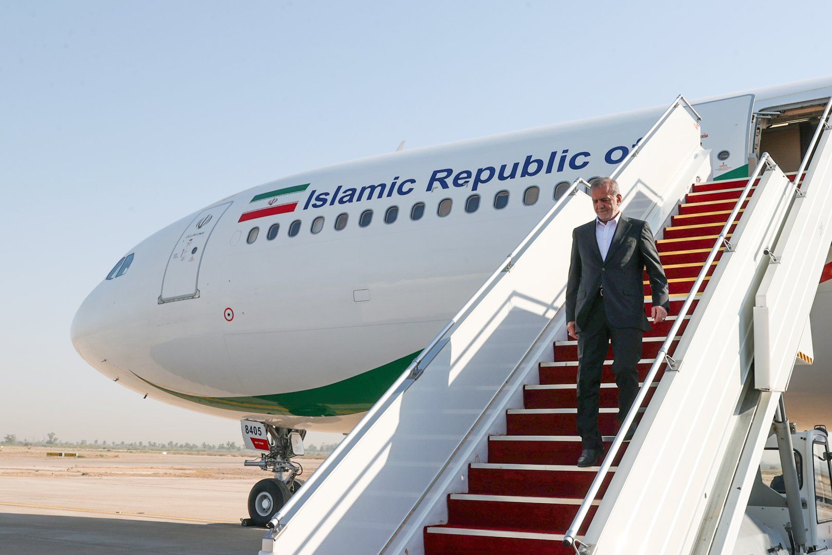 Iranian President Masoud Pezeshkian begins first foreign visit